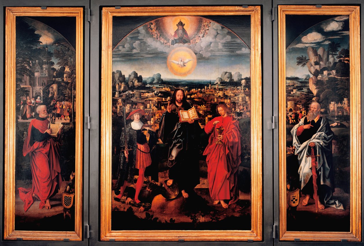Triptyque de Saint Pancrace - Adriaen Isenbrandt or Isenbrant