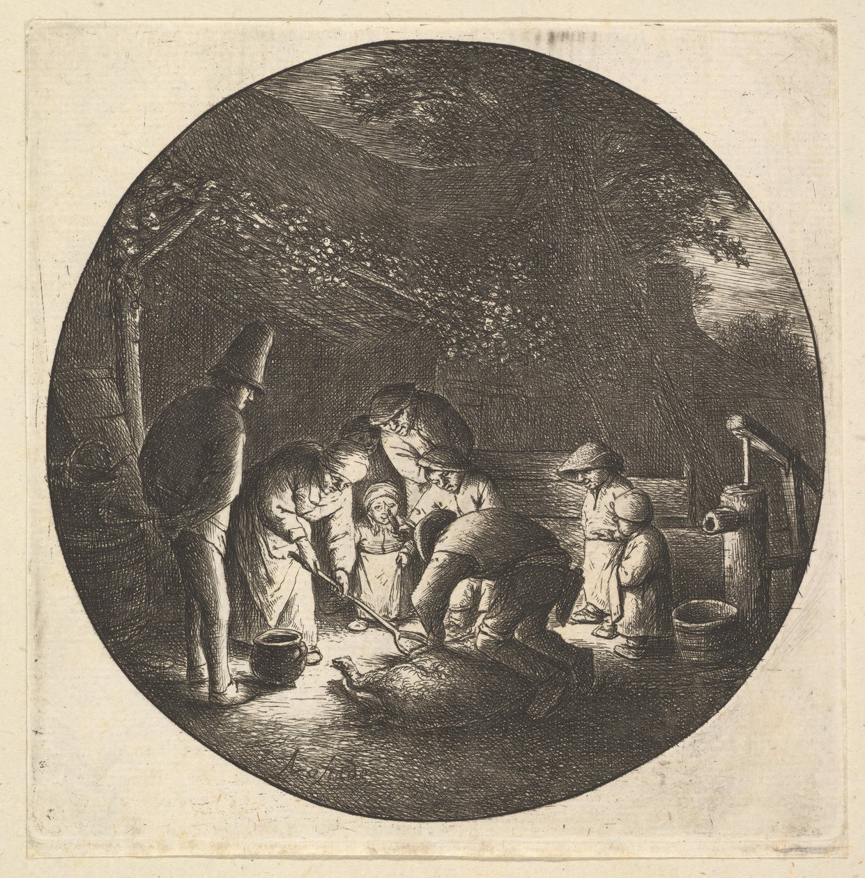Boucher de porc - Adriaen Jansz. van Ostade