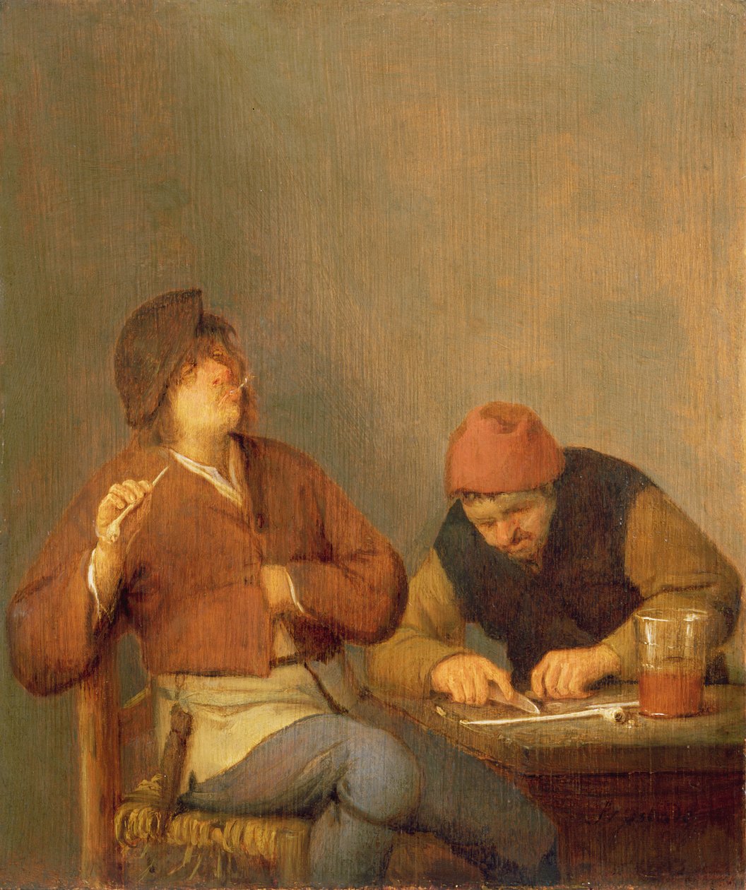 Deux fumeurs à l