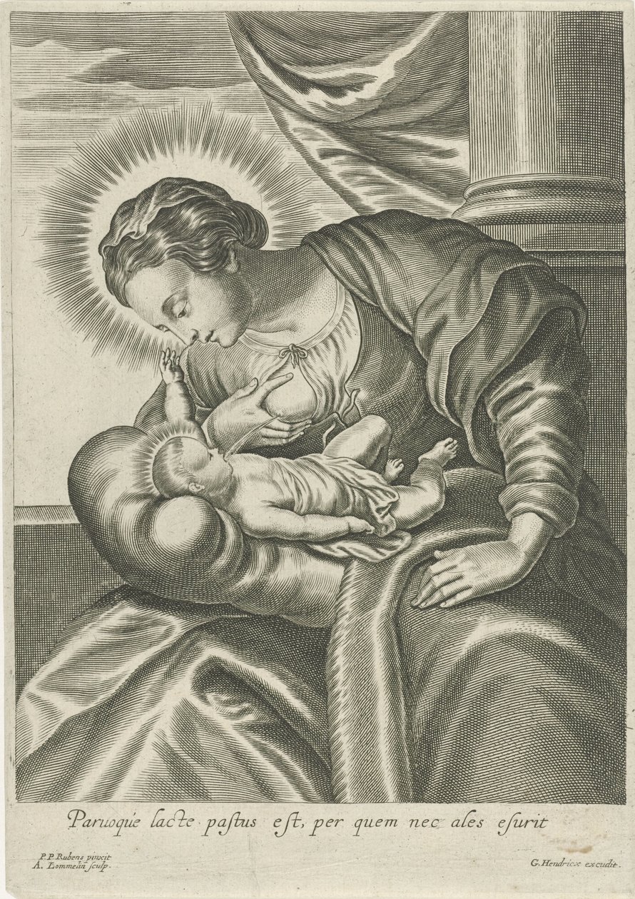 Marie nourrit l