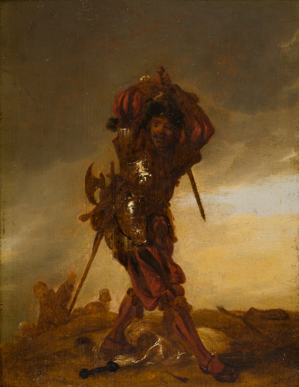 Un soldat suisse : Un mercenaire, vers 1609-62 - Adriaen Pietersz. van de Venne