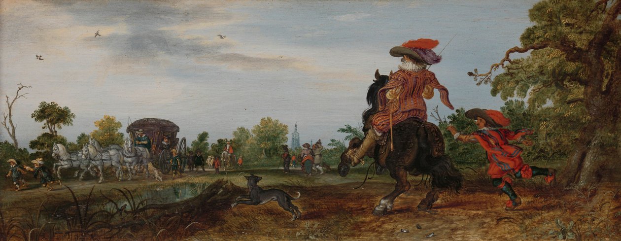 Été (Salutation), 1625 - Adriaen Pietersz van de Venne