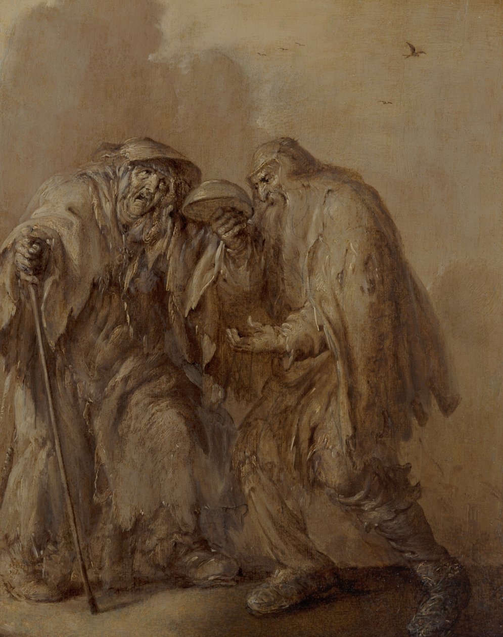 Les mendiants - Adriaen Pietersz. van de Venne