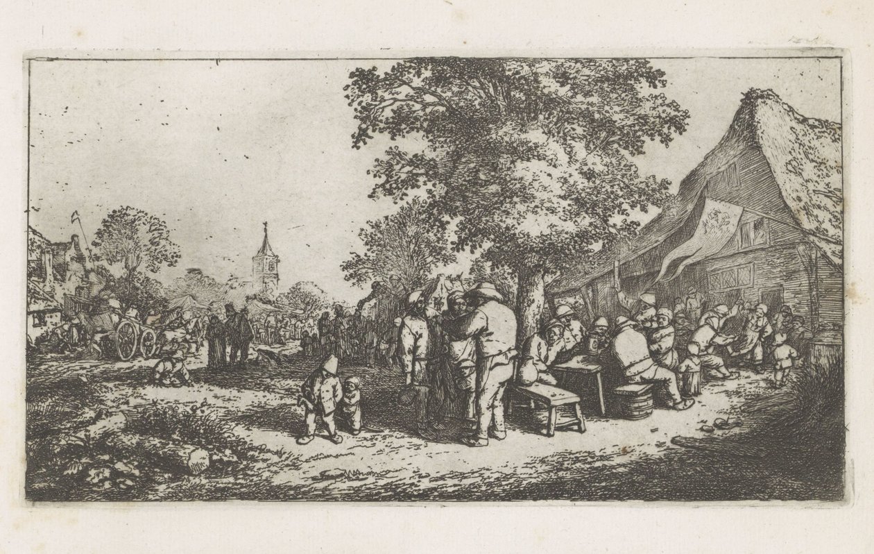 Fête paysanne - Adriaen van Ostade