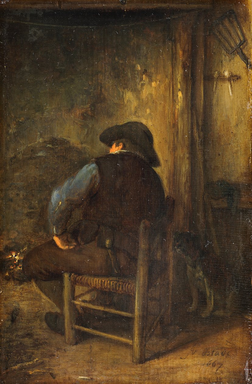 Le Fumeur - Adriaen van Ostade
