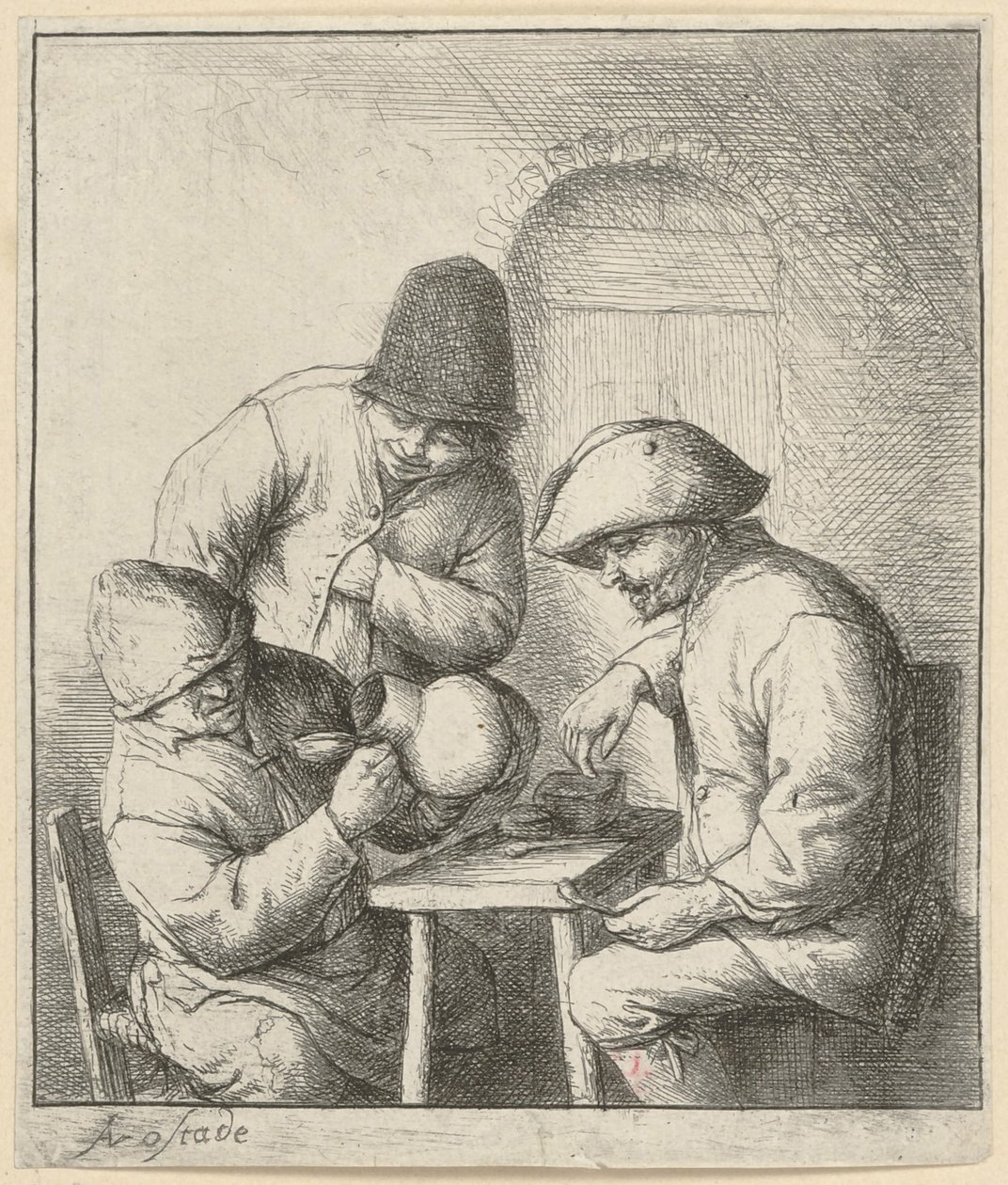 Cruche vide - Adriaen van Ostade