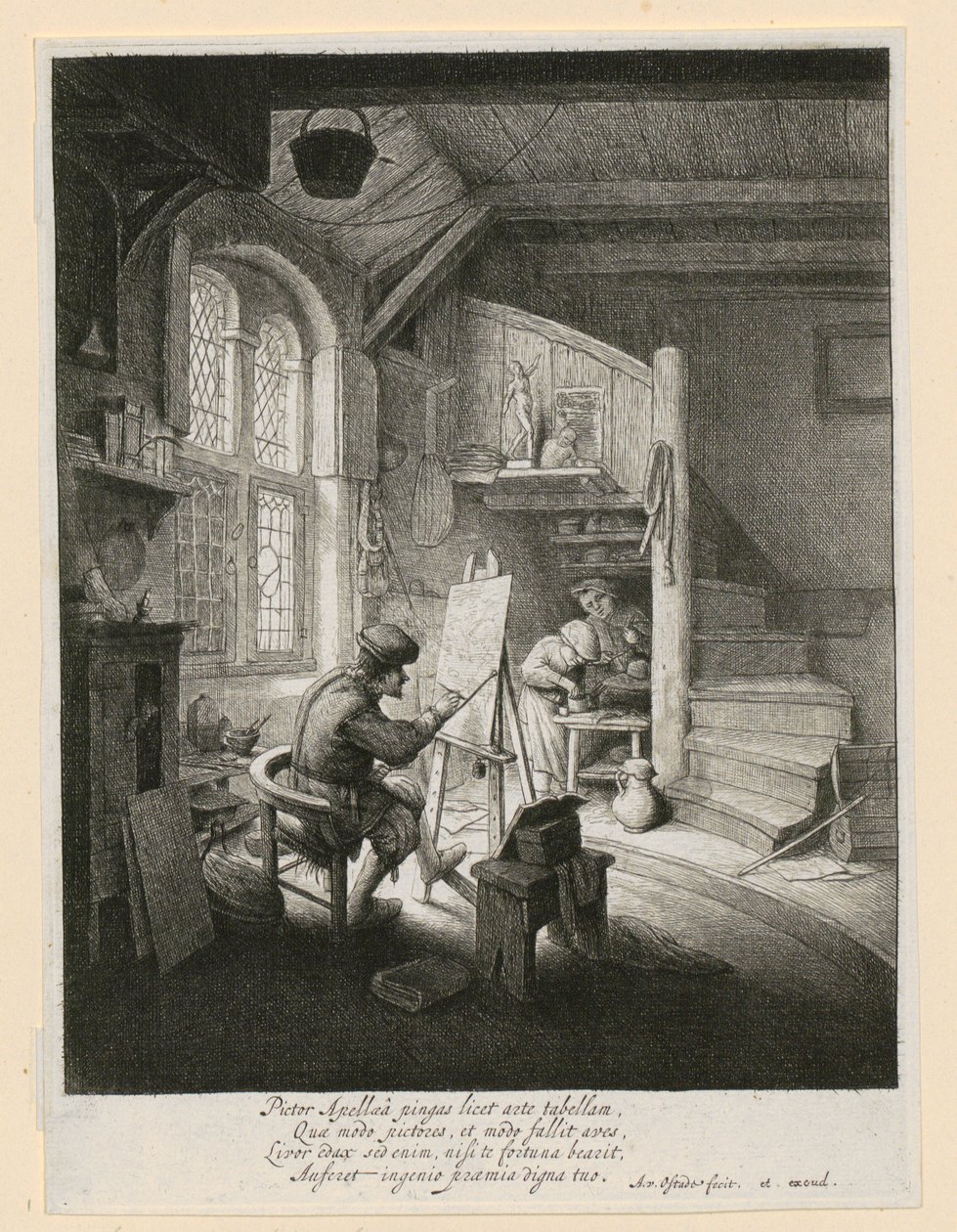 Peintre - Adriaen van Ostade