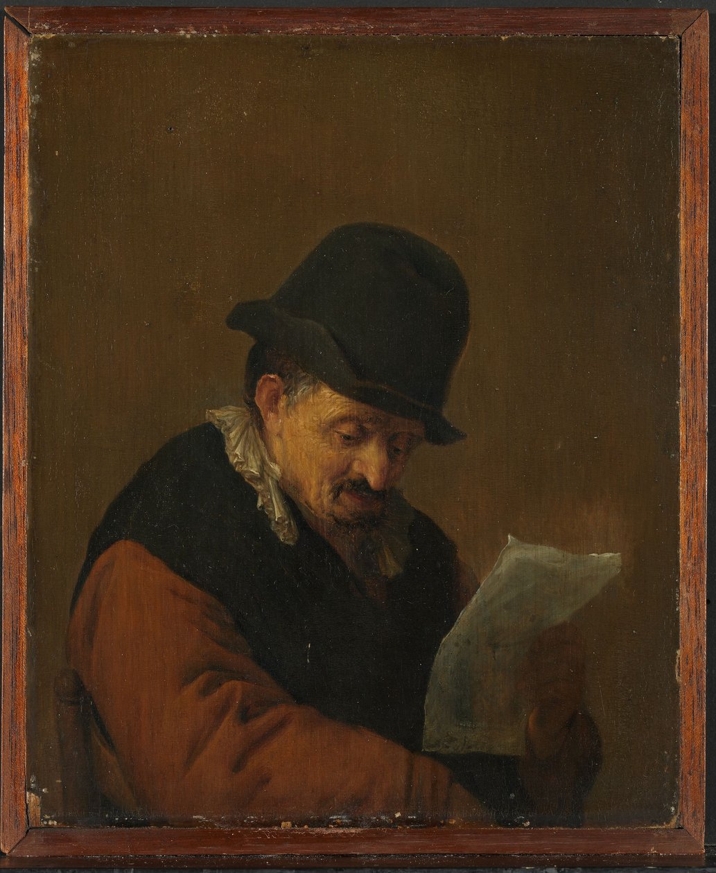 Un homme en train de lire - Adriaen van Ostade