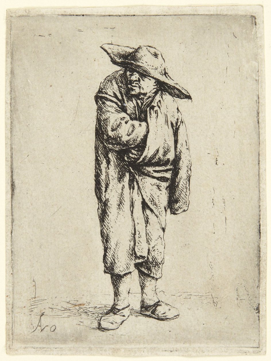 Paysan au chapeau - Adriaen van Ostade