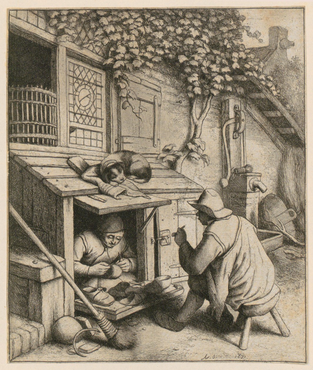 Cordonnier - Adriaen van Ostade