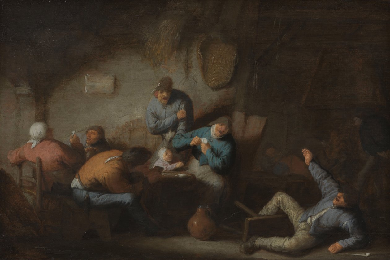 Scène de taverne - Adriaen van Ostade