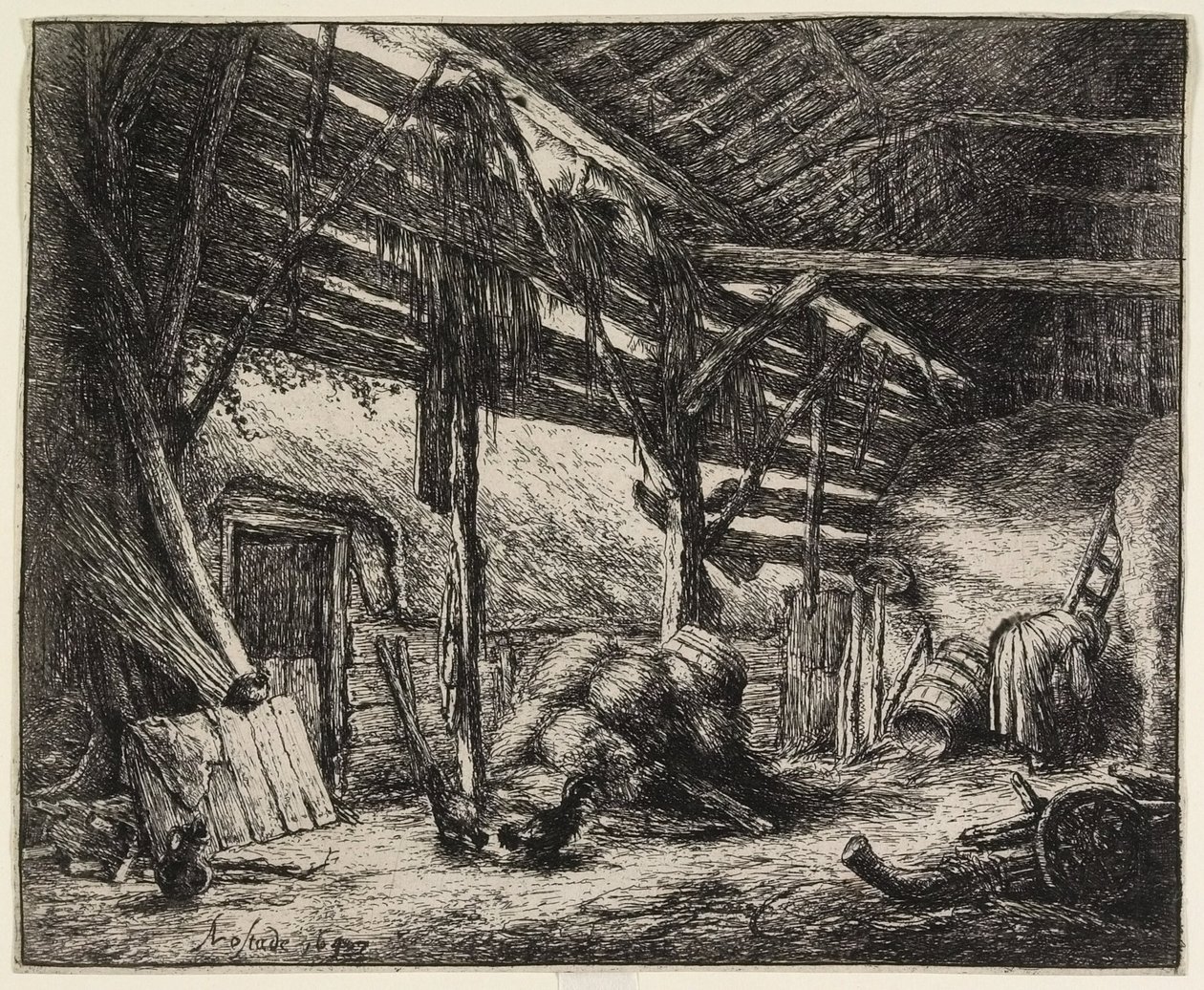 La grange - Adriaen van Ostade