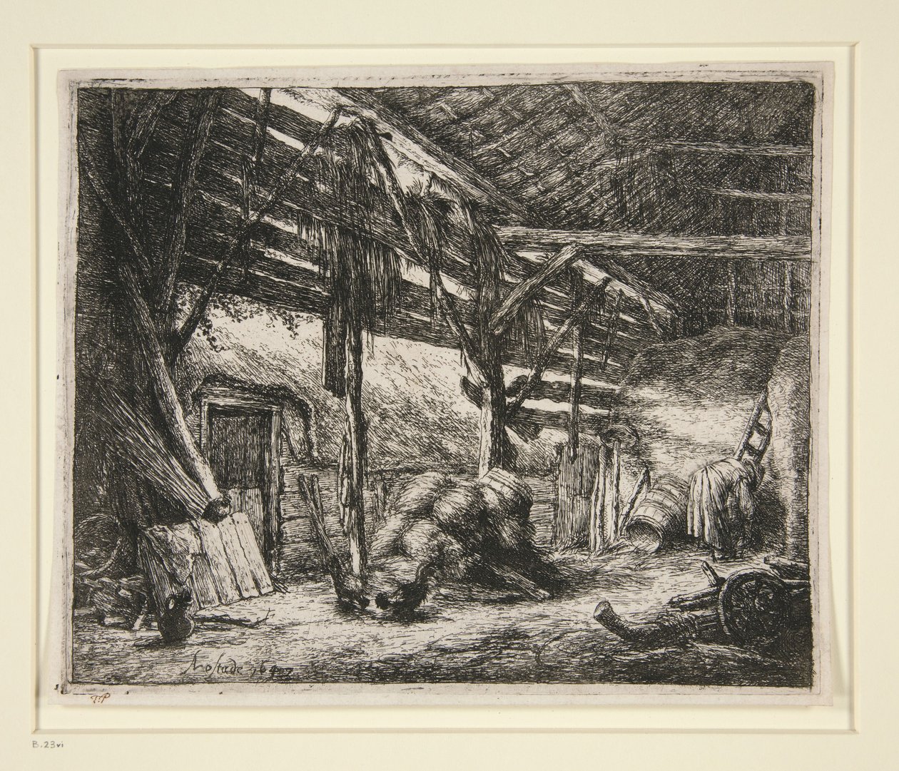 La grange - Adriaen van Ostade