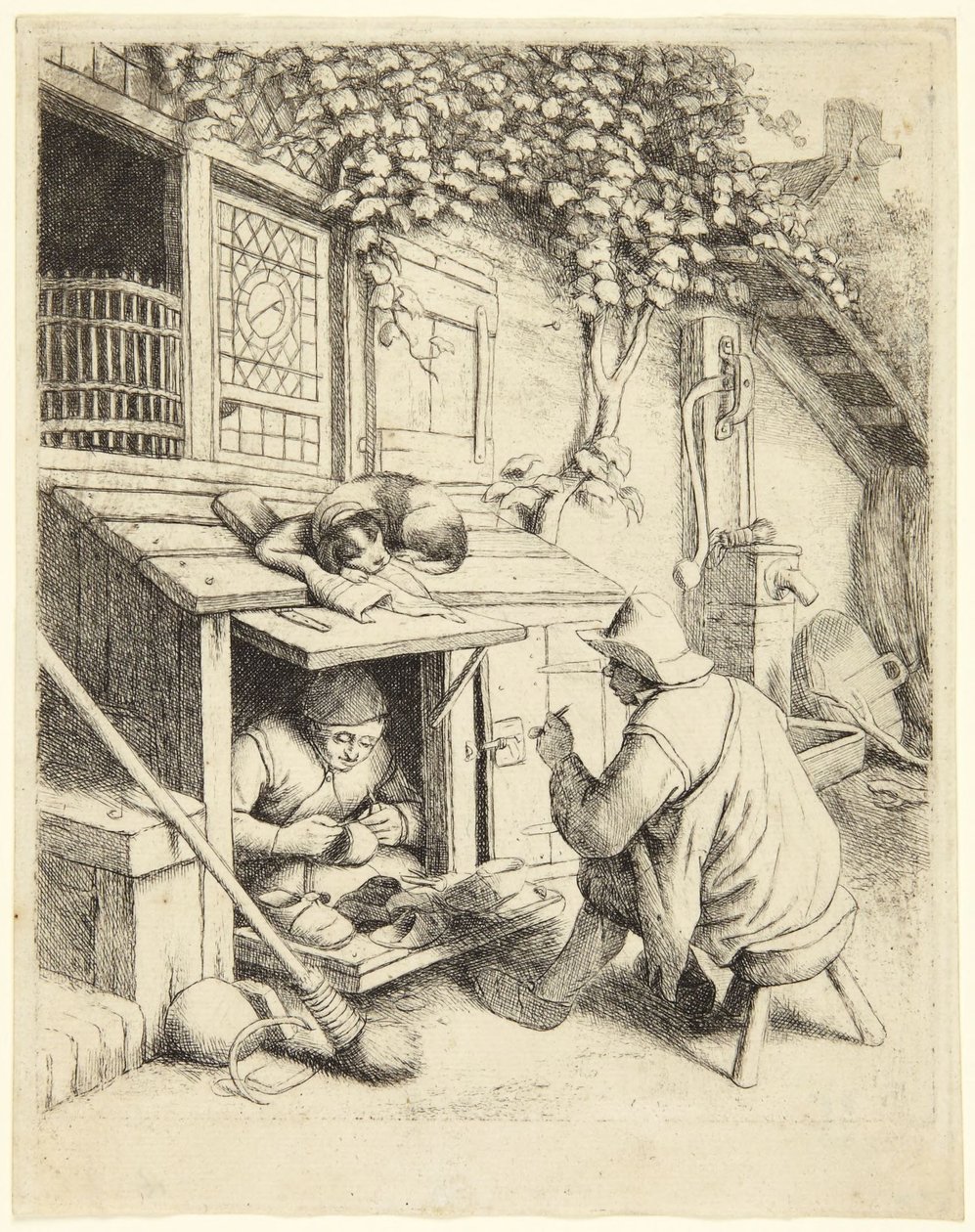 Le cordonnier - Adriaen van Ostade