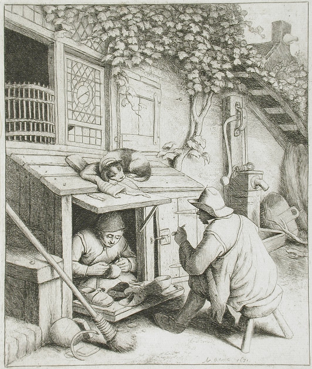 Le cordonnier - Adriaen van Ostade