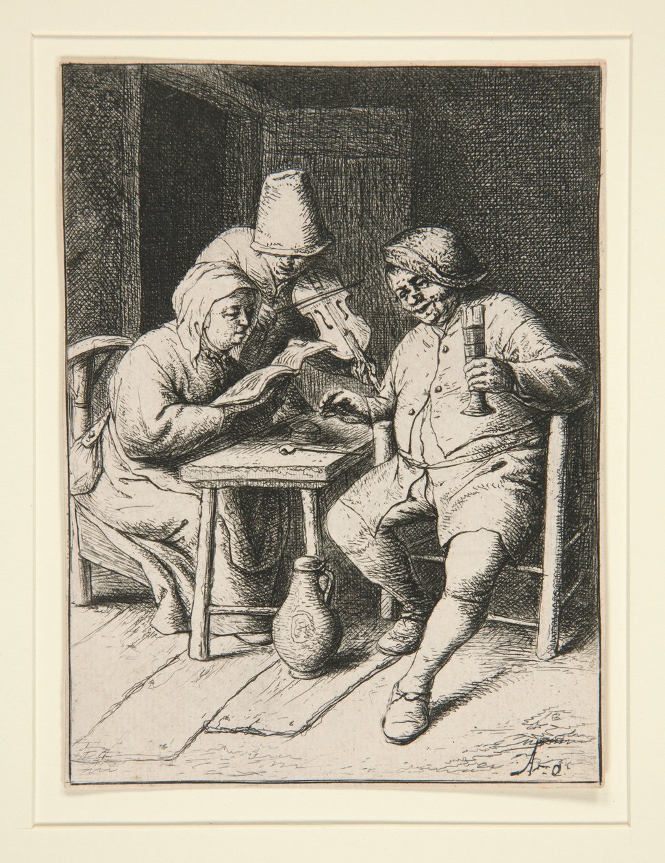 Le concert - Adriaen van Ostade