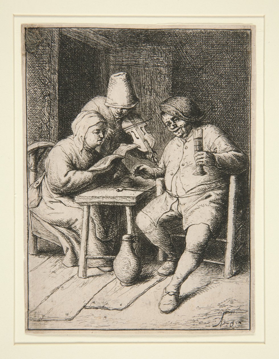 Le concert - Adriaen van Ostade