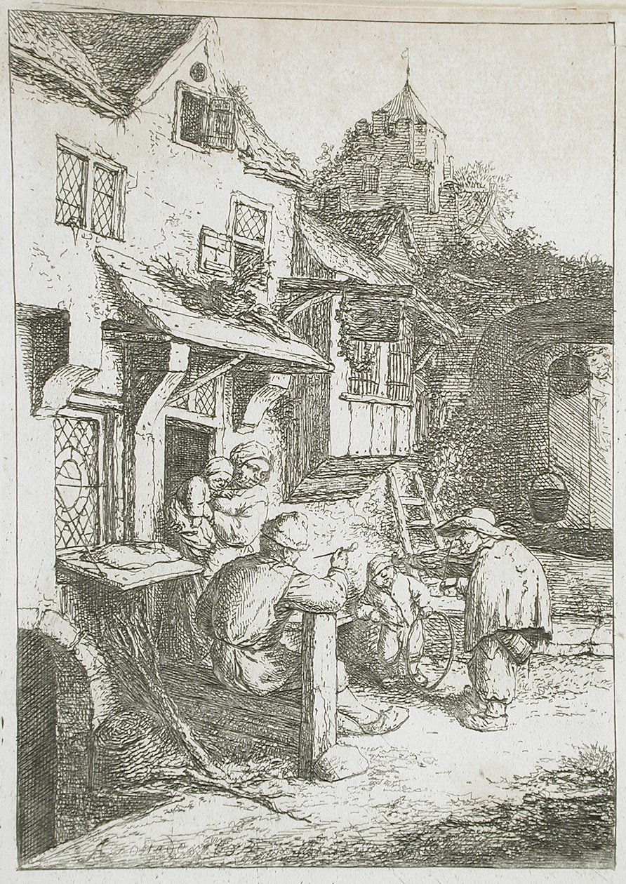 Le violoniste bossu - Adriaen van Ostade