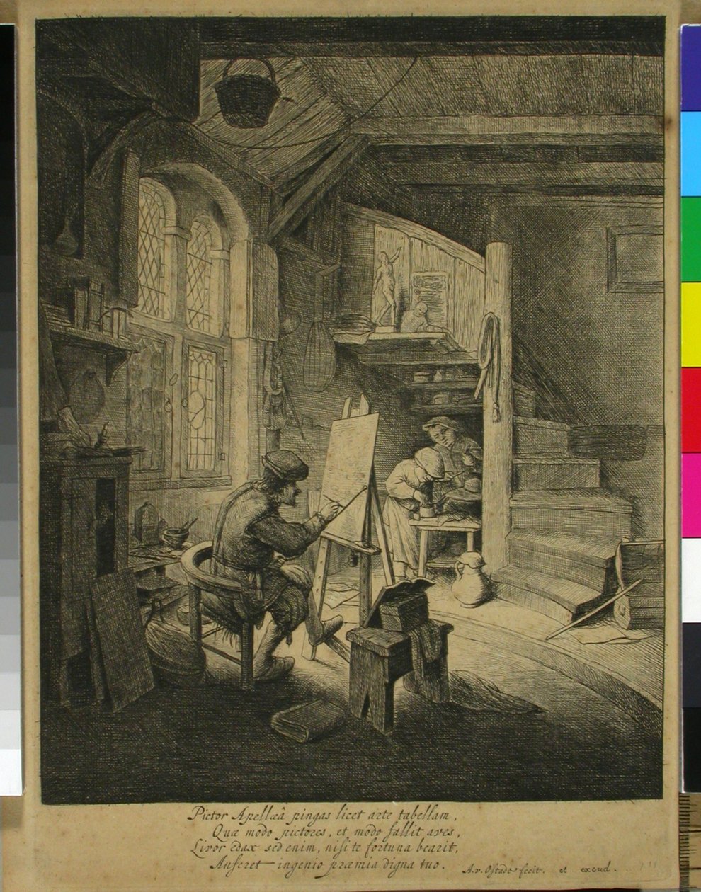 Le peintre - Adriaen van Ostade