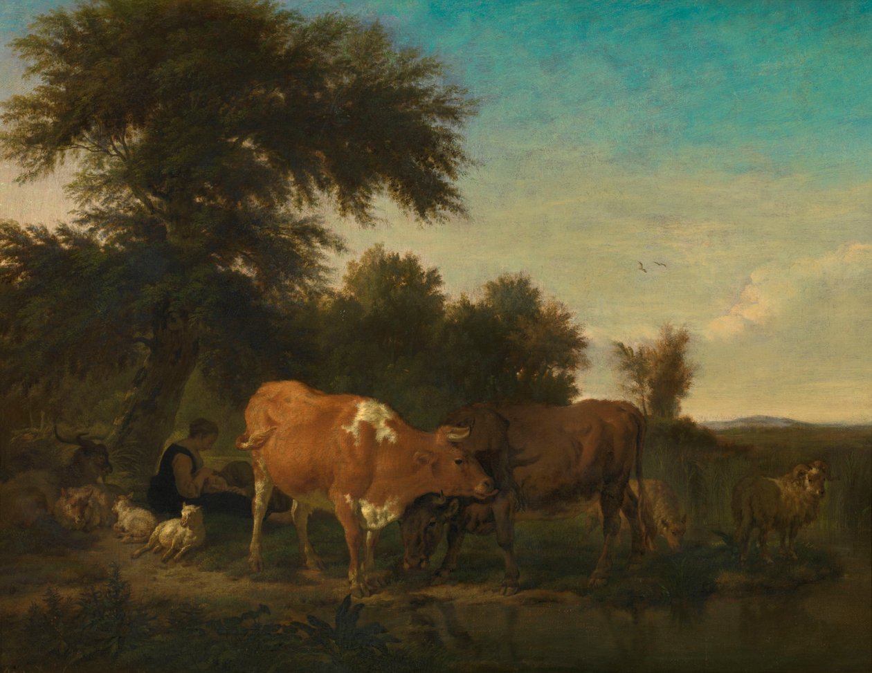 Paysage - Adriaen van de Velde