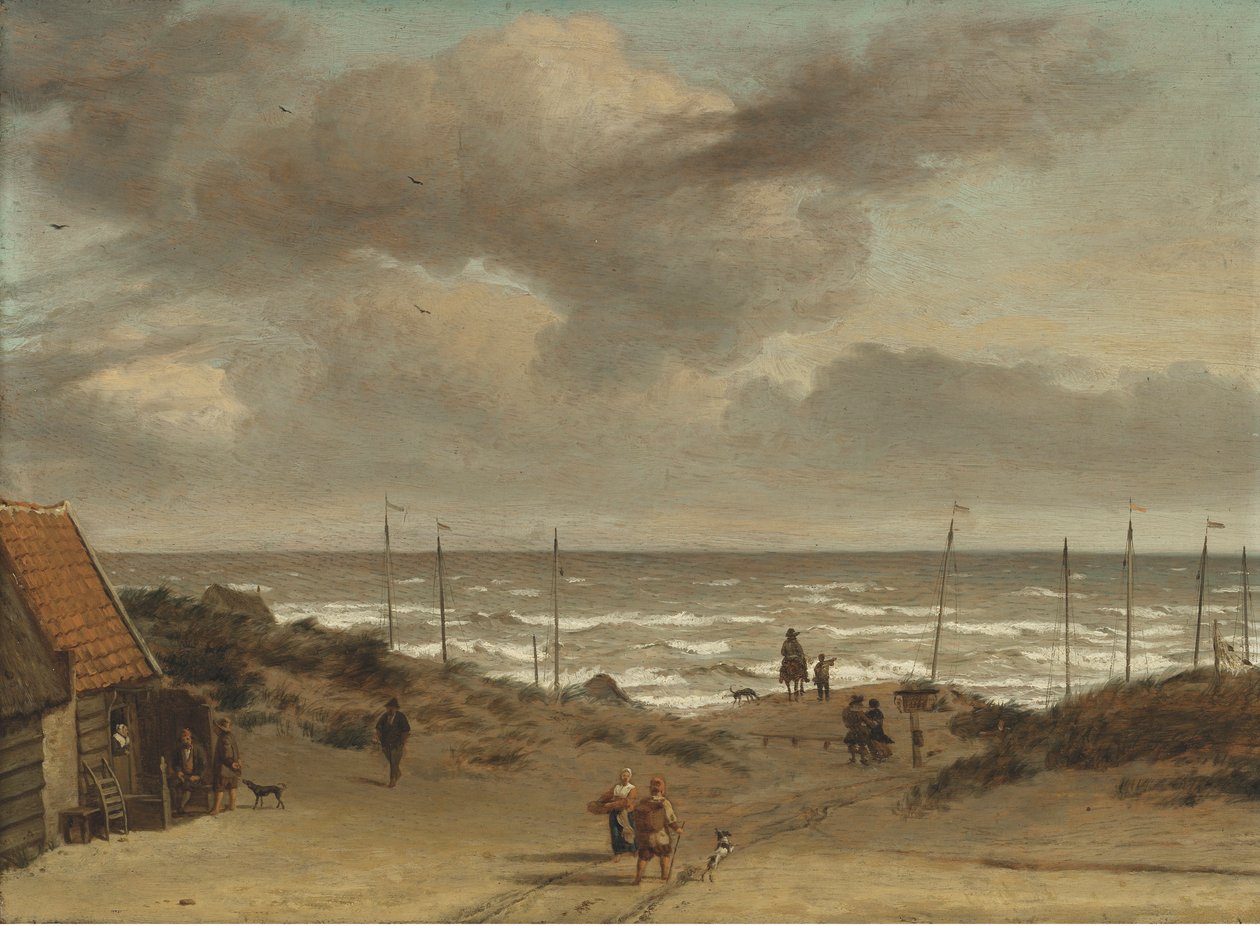 Vue des dunes sur la mer - Adriaen van de Velde