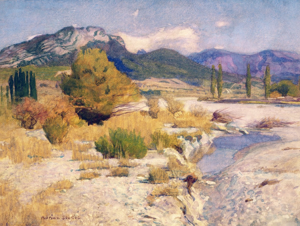 Dans le Dauphiné | Adrian Scott Stokes | Estampe d'art