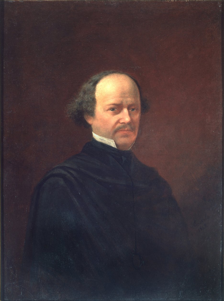 Portrait du compositeur Alexandre Dargomyzhsky 1813-1869, 1869 - Adrian Markovich Volkov