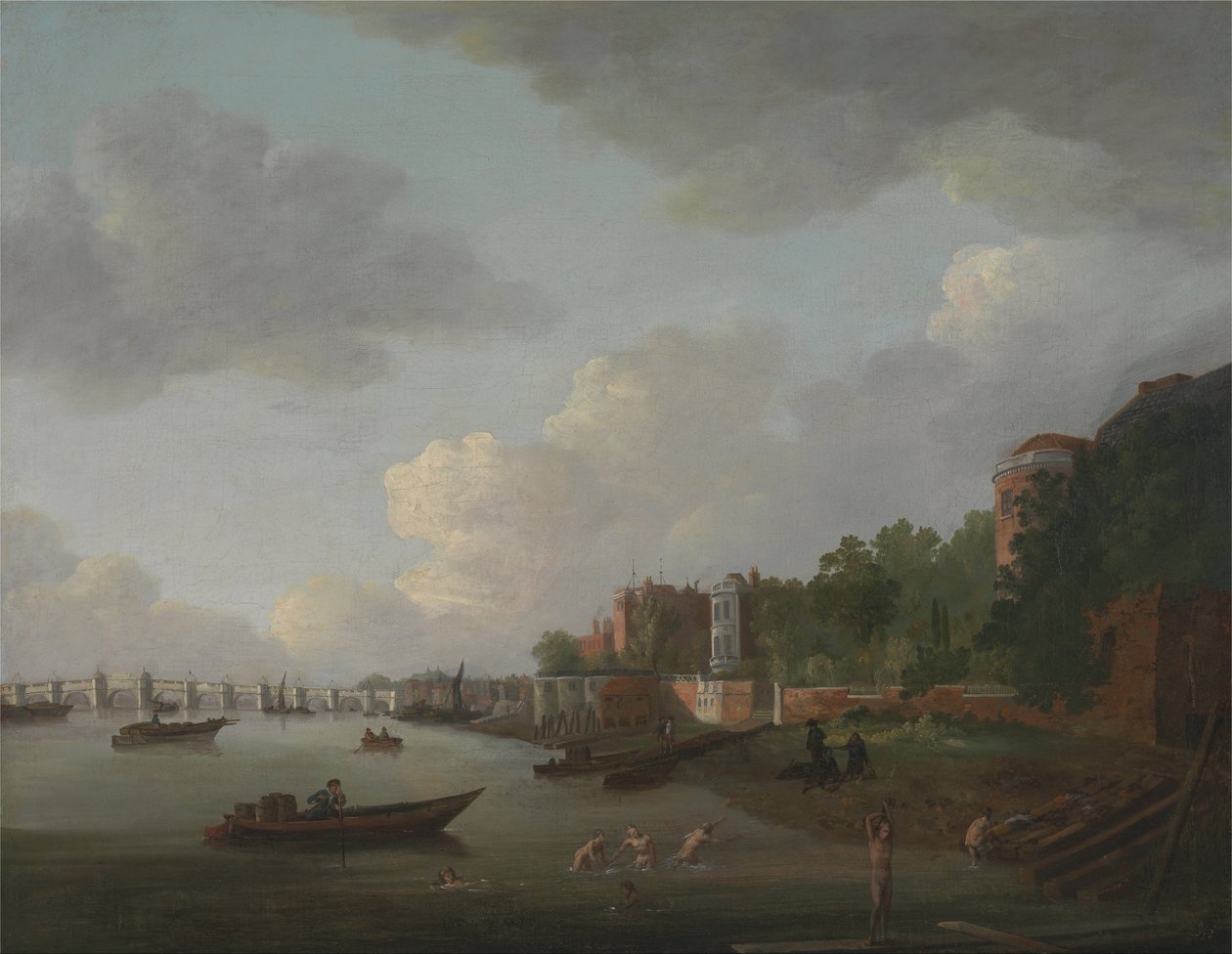 Vue imaginaire du pont de Westminster - Adrien Leprieur