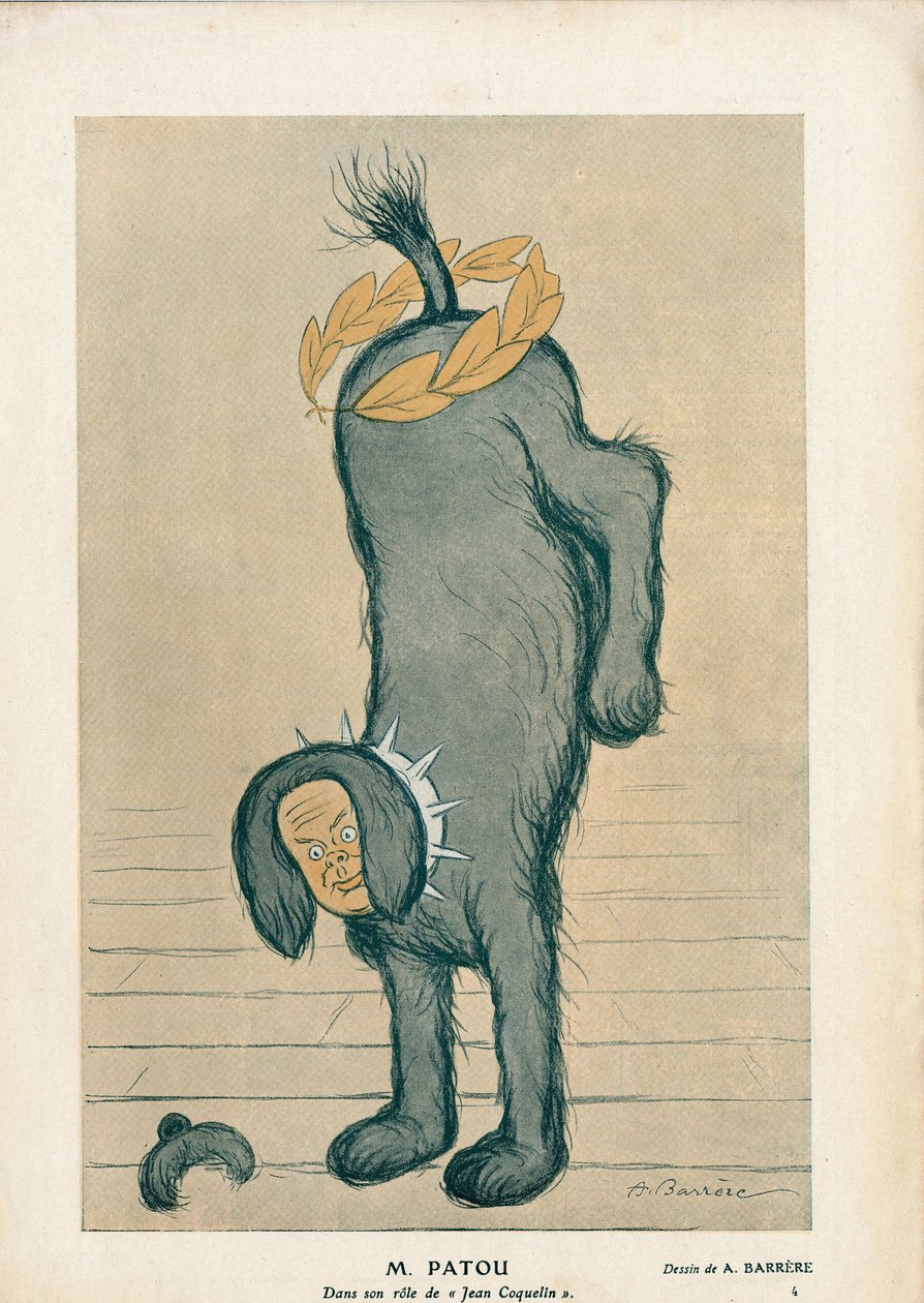 Personnage de la pièce « Chantecler » d