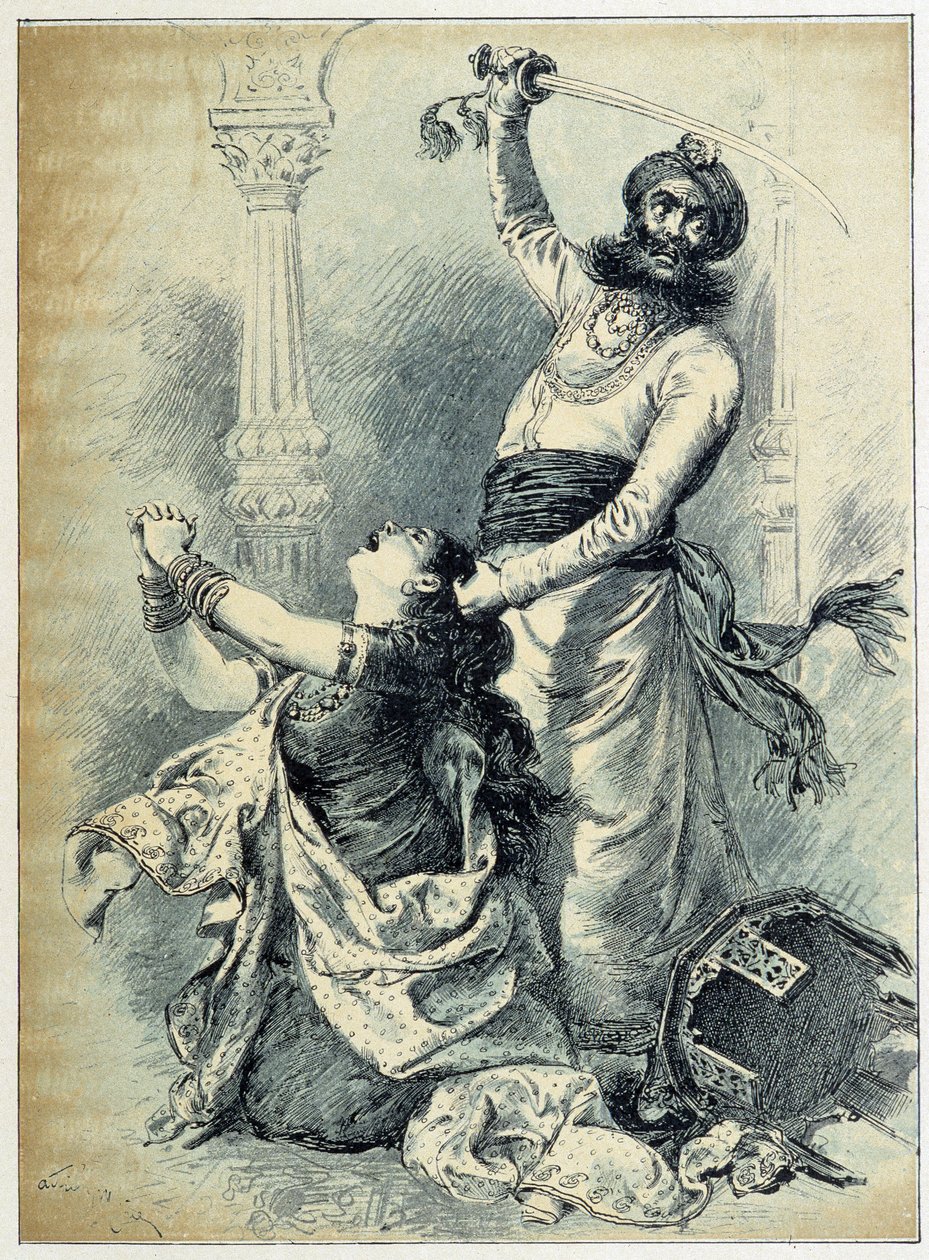 Barbe Bleue - dans «Les Contes de Fées» de Charles Perrault, illustrations par Adrien Marie - Adrien Emmanuel Marie