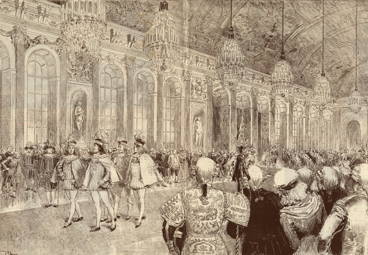 La procession des chevaliers de l