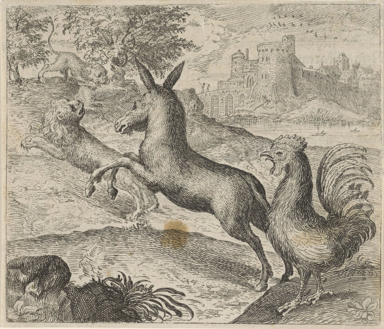 Fable du lion, de l