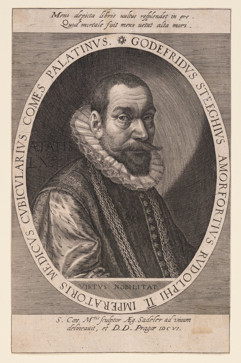 Godfried Steeghuis, médecin et chambellan - Aegidius Sadeler II
