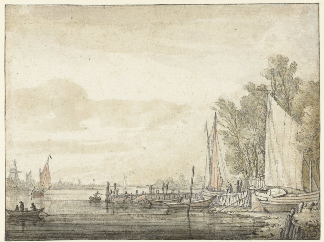Bateaux près d