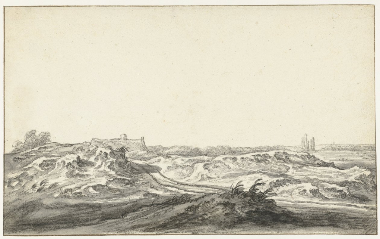 Vue des dunes sur la Maison de Kleef près de Haarlem - Aelbert Cuyp