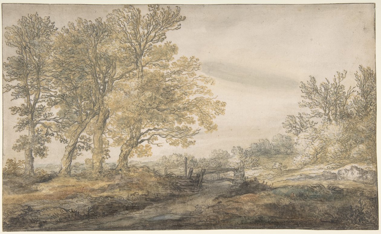 Paysage avec des arbres - Aelbert Cuyp