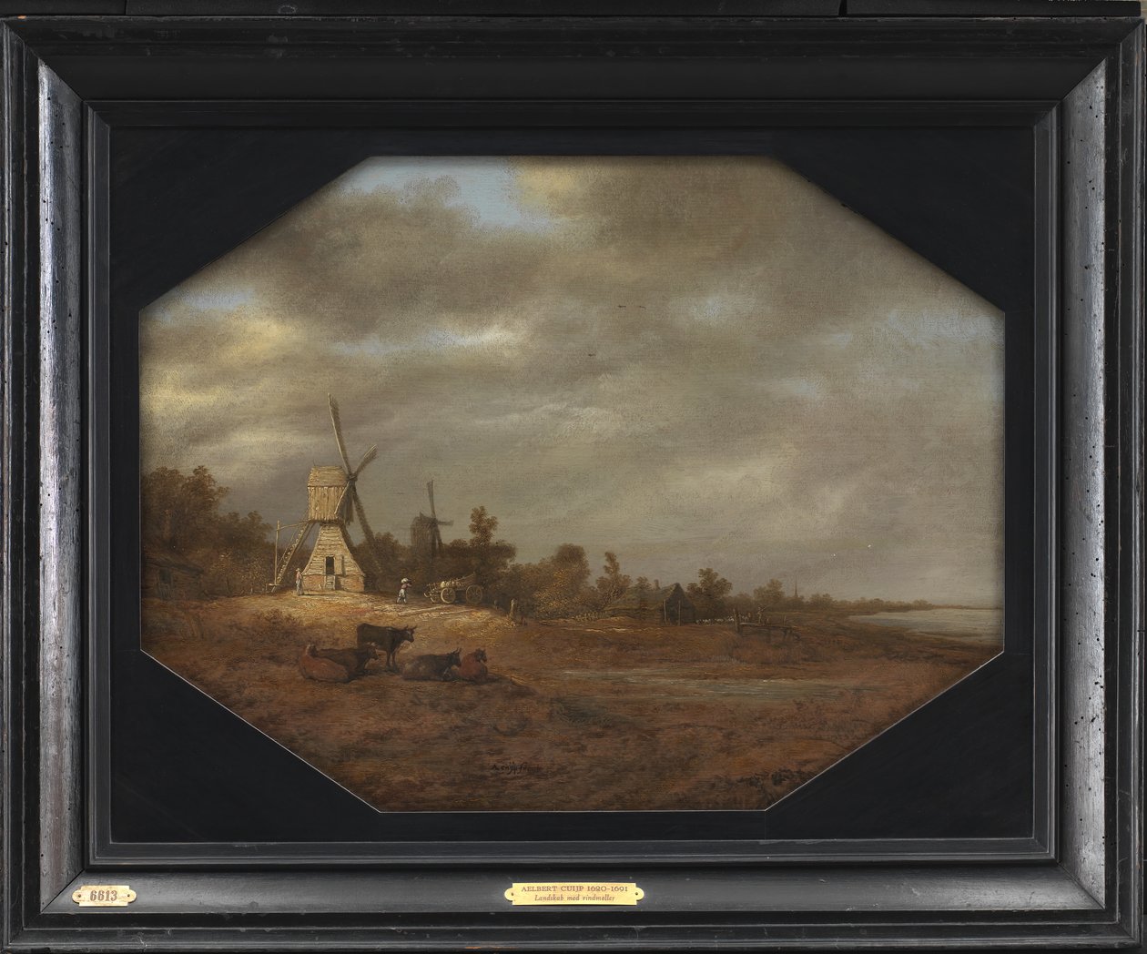 Paysage avec moulins à vent - Aelbert Cuyp