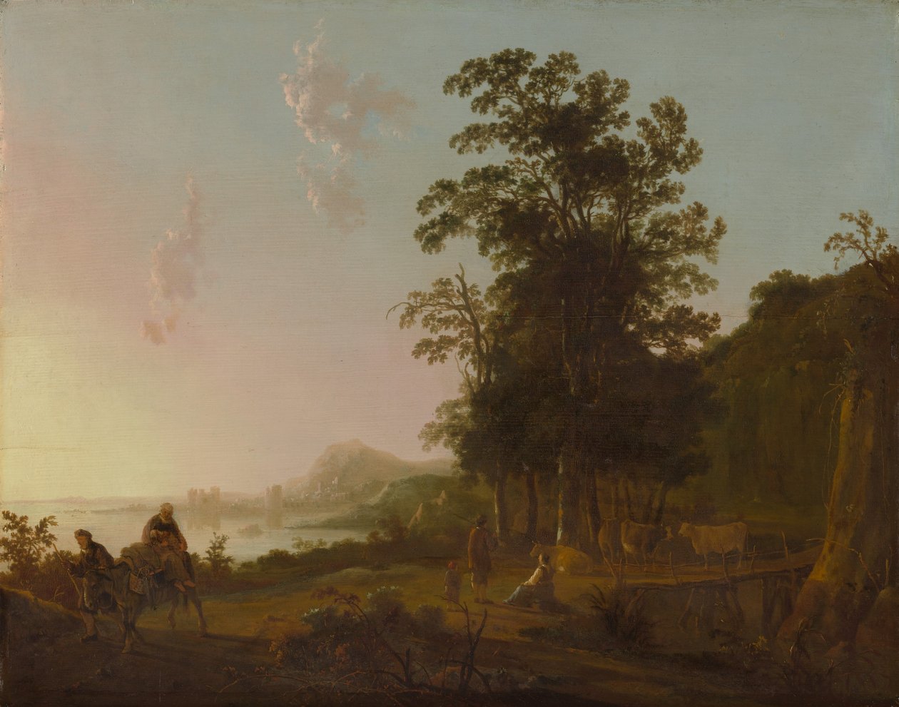 Paysage avec la Fuite en Égypte - Aelbert Cuyp