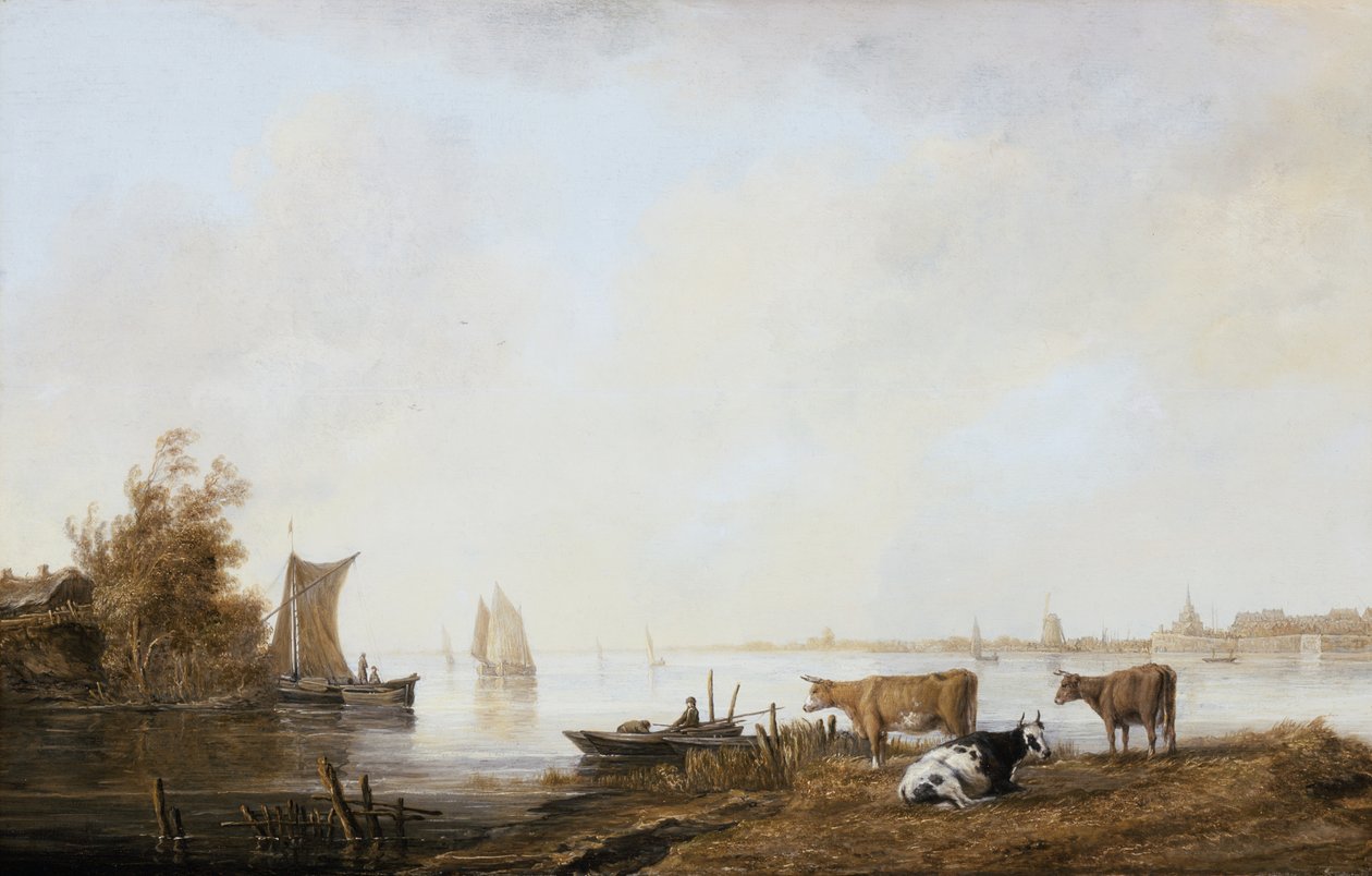 Vue de la Meuse près de Dordrecht - Aelbert Cuyp