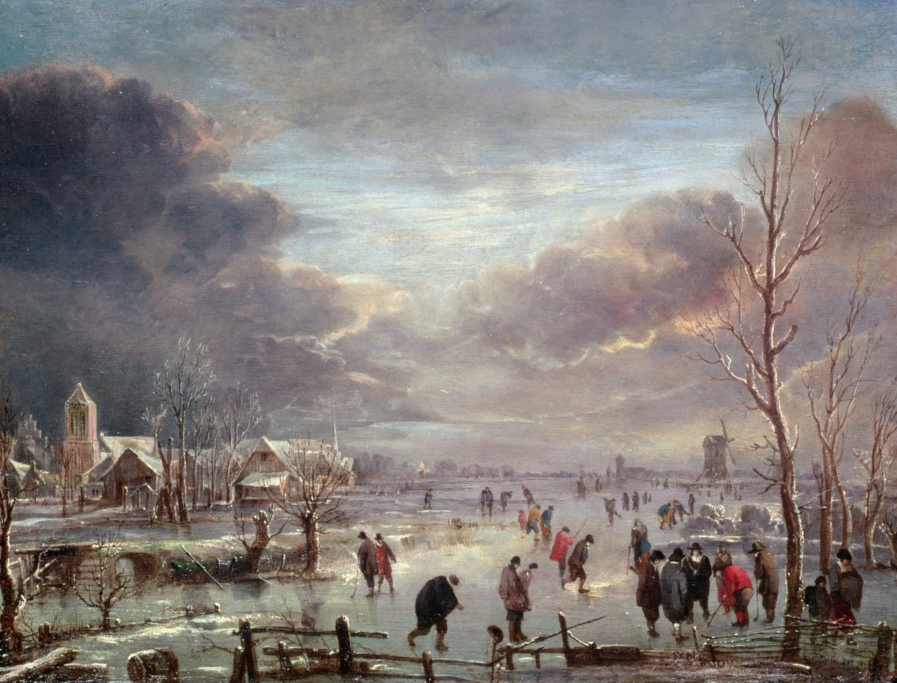 Paysage en hiver - Aert van der Neer