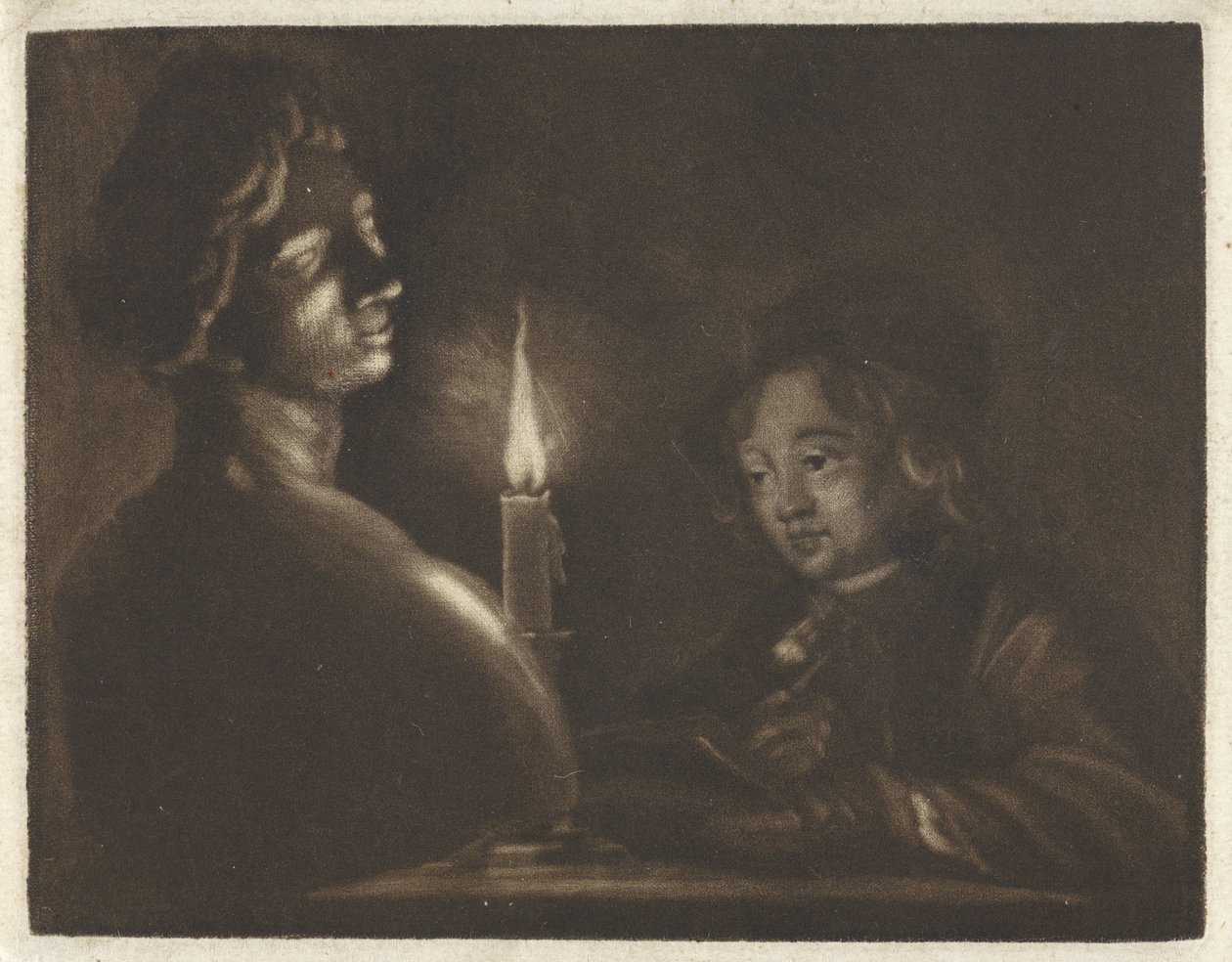 Garçon dessinant - Aert Schouman