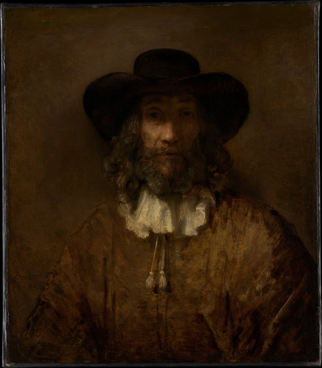 Homme avec une barbe - after Rembrandt van Rijn