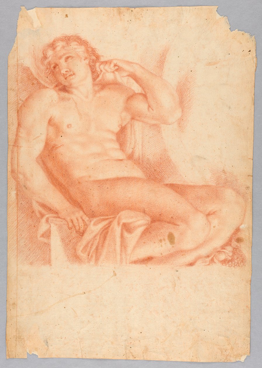 Esclave de Héro et Léandre dans la Galleria Farnese, d