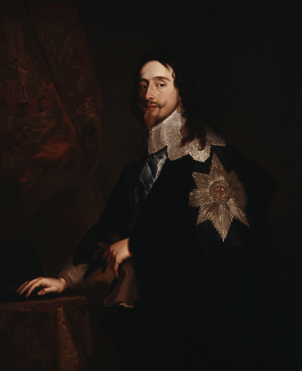 Portrait du roi Charles Ier (1600-1649) - after Anthony van Dyck