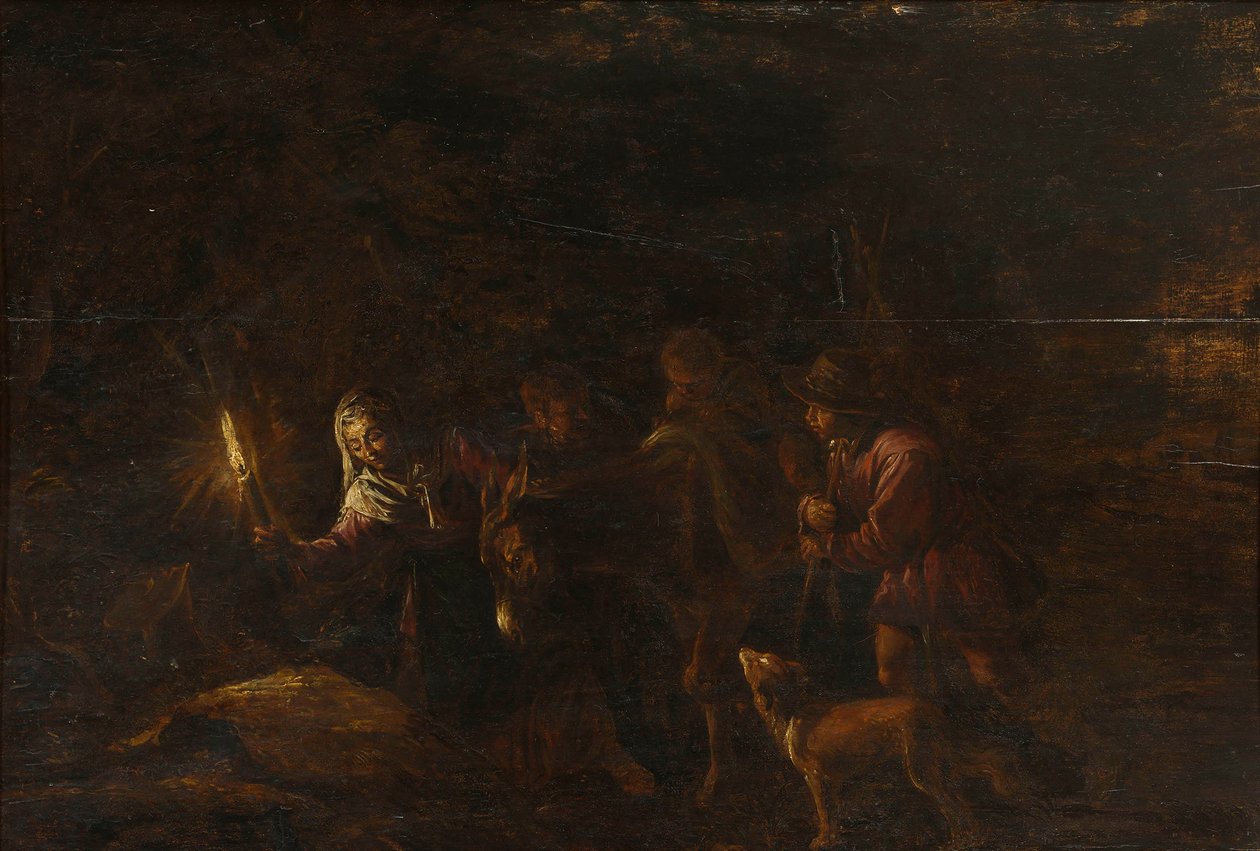 La fuite en Égypte - after Jacopo Bassano