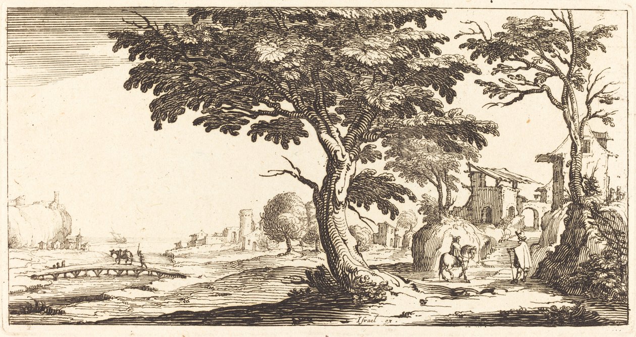Paysage - After Jacques Callot
