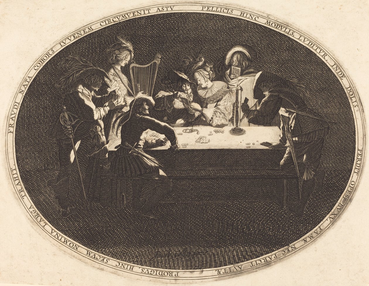 Les joueurs de cartes - After Jacques Callot
