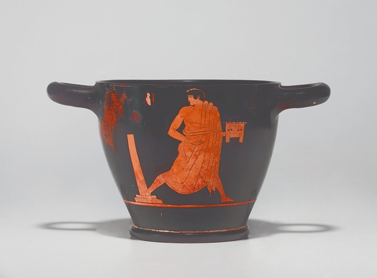 Skyphos à figures rouges attiques, c. milieu du 5ème siècle avant J.-C. - Agathon Painter (attr. to)