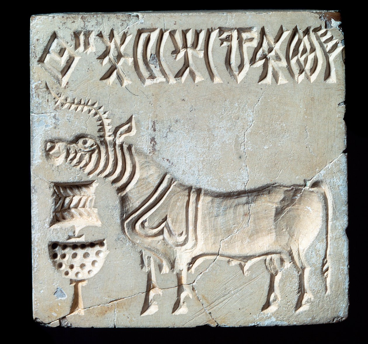 Sceau en pierre, de Mohenjo-daro, 26e-25e siècle av. J.-C. (Âge du bronze) - Age Bronze