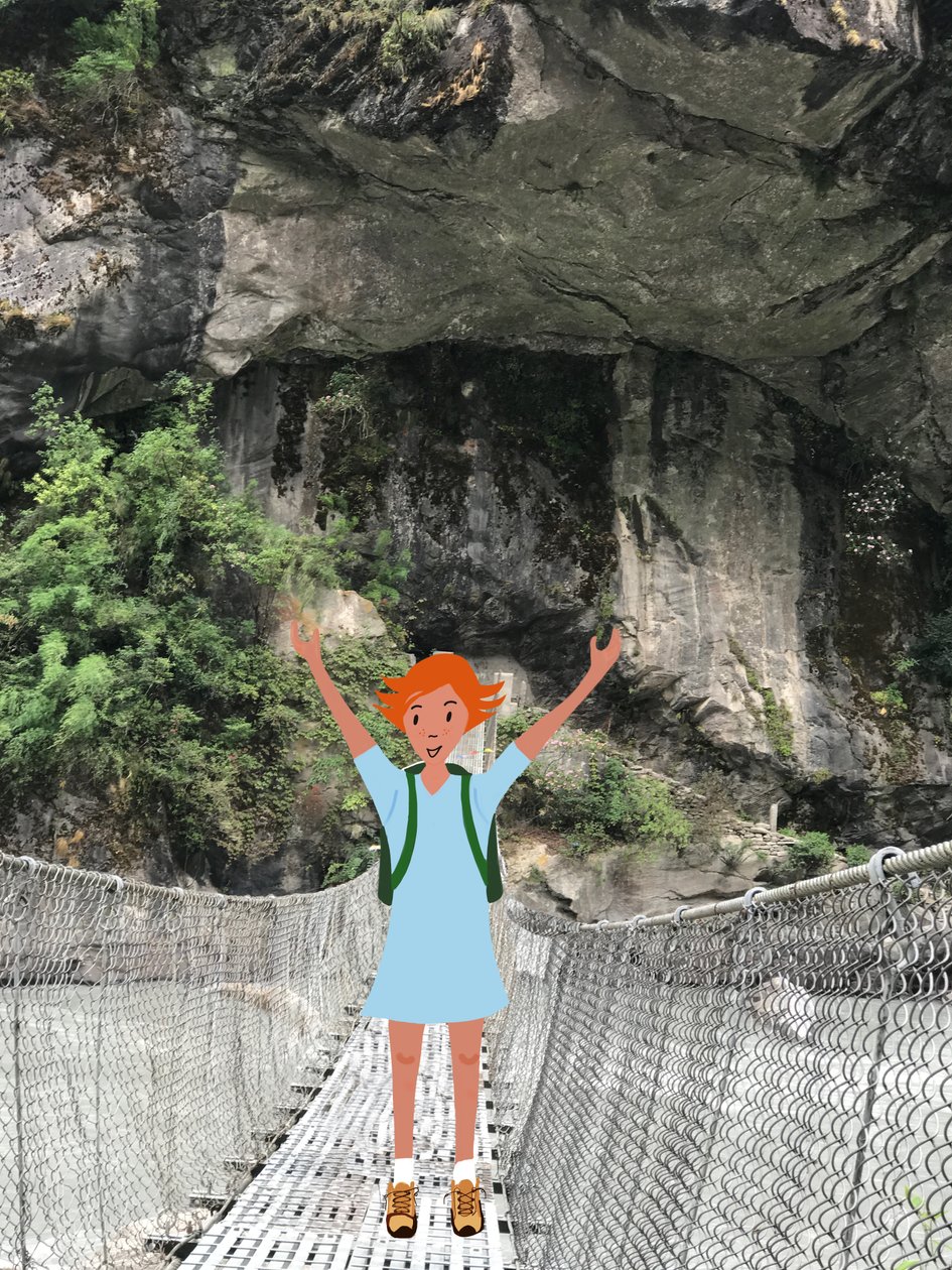 Marcher sur un pont - Agnes Girardon
